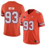 Men's Florida Gators #93 Taven Bryan NCAA Jordan Brand Orange Authentic Stitched College Football Jersey KOI0262MK